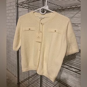 Atelier Evene Brand Button Down Sweater Women’s Size S/M